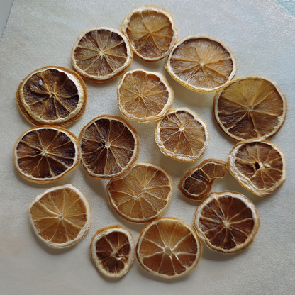 Round Shape Dried Lemon Slice - 100 Grams