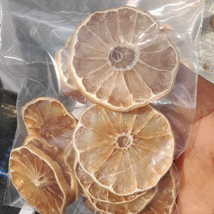 Round Shape Dried Lemon Slice - 100 Grams